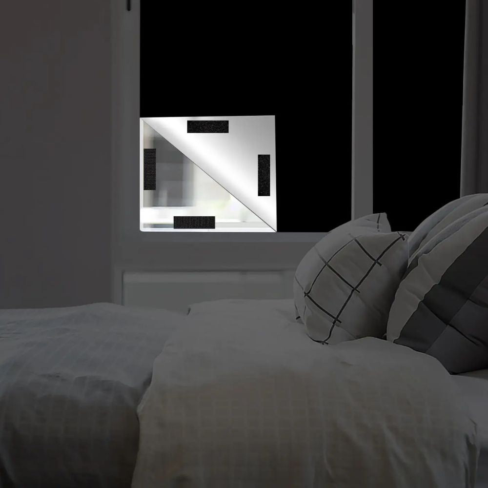 Adhesive Blackout Sun-Blocking Window Shade