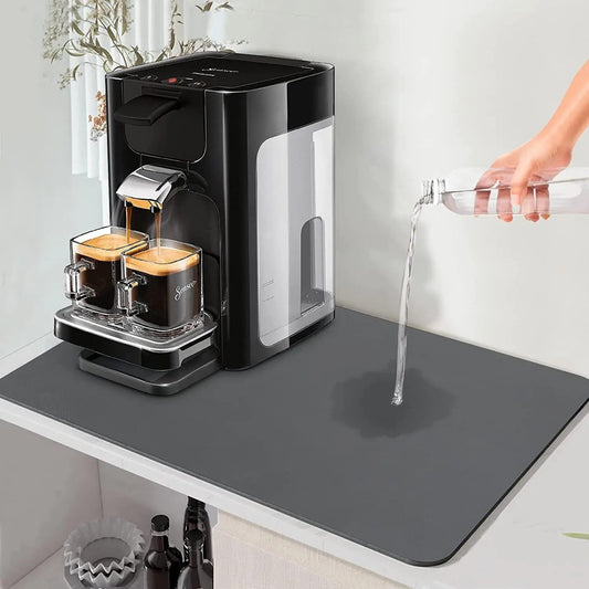 Super-Absorbent Kitchen Dish Drying Mat