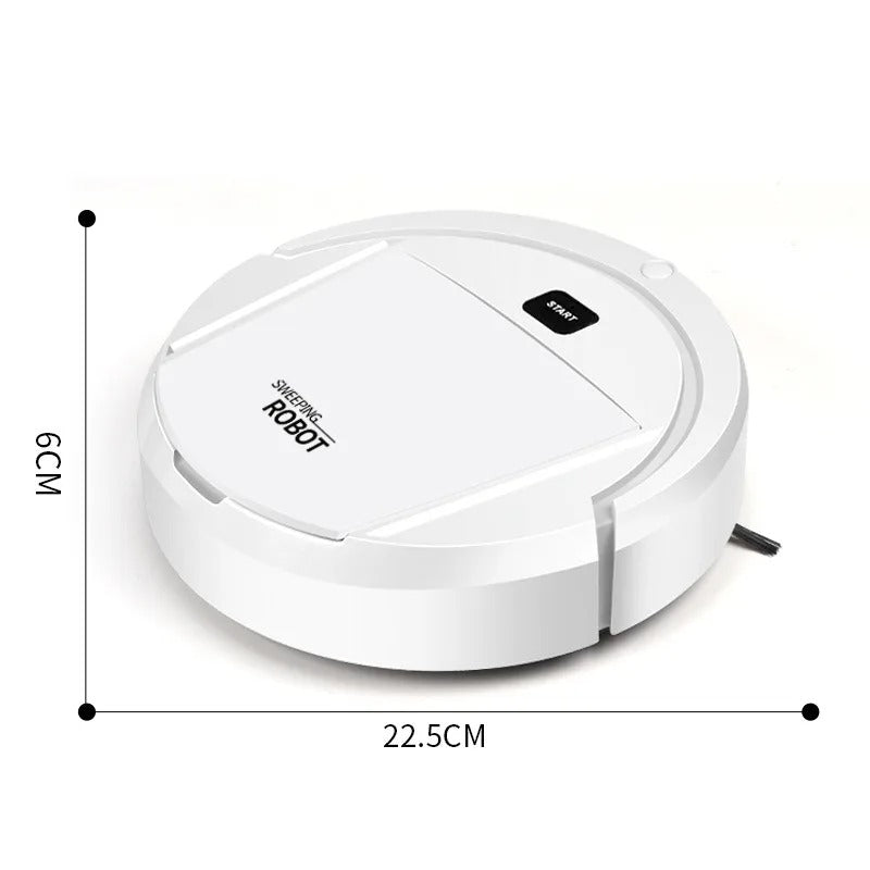 Smart Robot Vacuum With HEPA Filtration