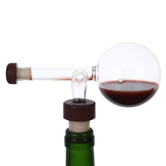 Elegant Glass Wine Aerator Decanter