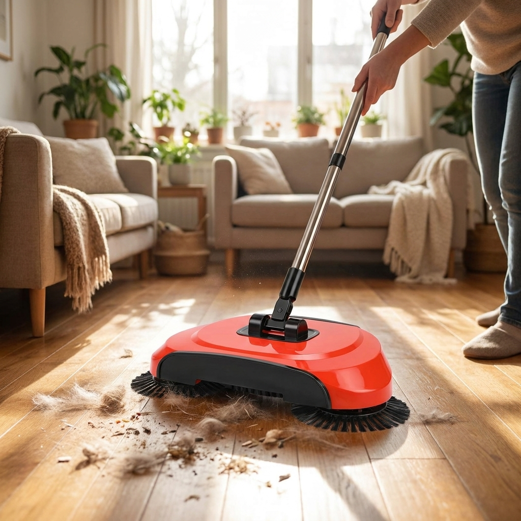 Manual 2-in-1 Broom sweeping floor