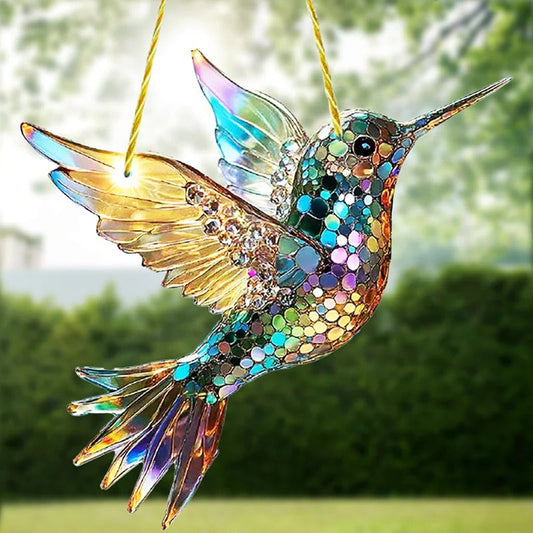 Hummingbird Suncatcher for Sparkling Window Decor