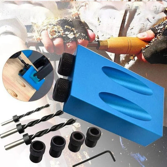 Precision Woodworking Angle Drill Guide
