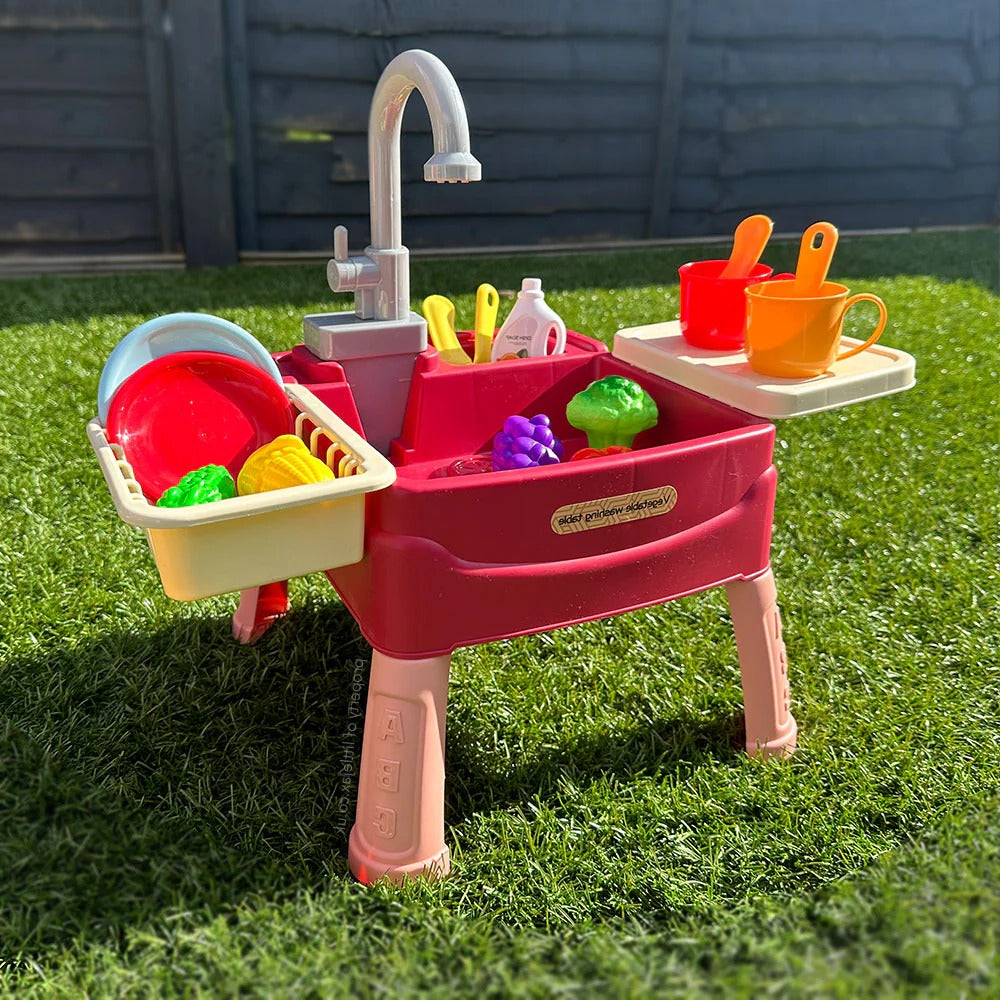 Kids Real Working Play Sink