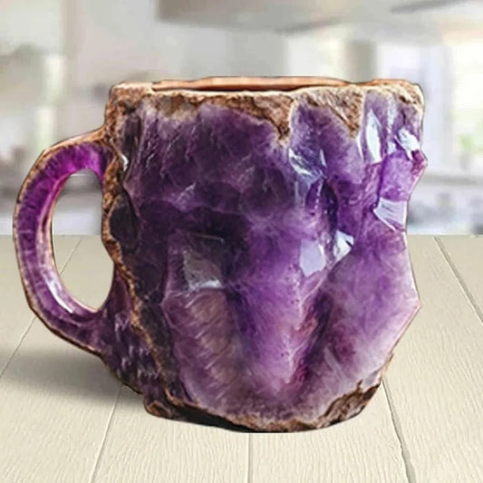 Mineral Crystal Ceramic Coffee Mugs