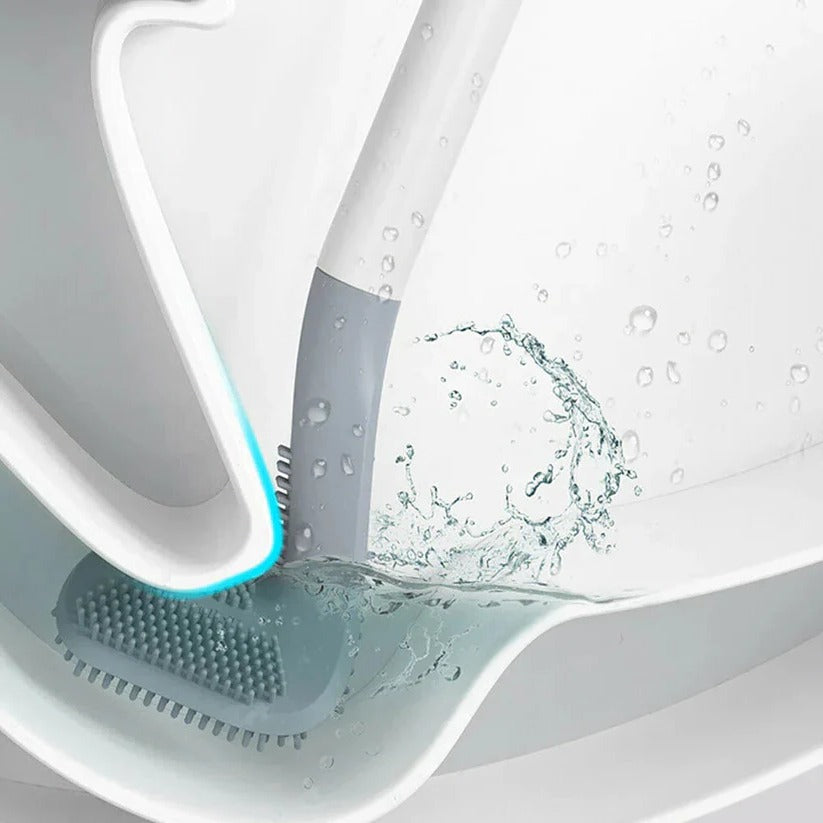 Self-Cleaning Hygienic Toilet Brush Set