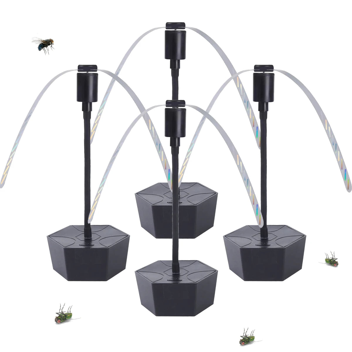 Outdoor Fly Repellent Fan for Picnic Tables