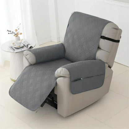 Quilted Waterproof Recliner Chair Cover