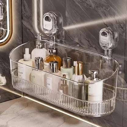 Suction Cup Bathroom Storage Rack