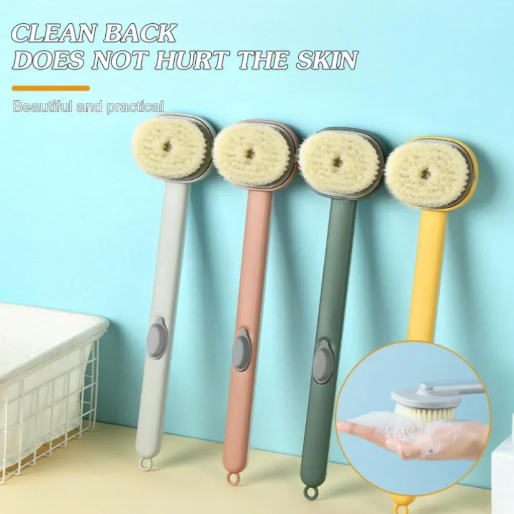 Long-Reach Back Scrubber for Easy Showers