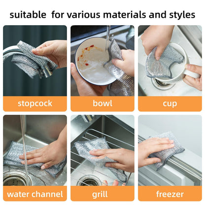 Reusable Microfiber Cleaning Cloths, 20 Pack