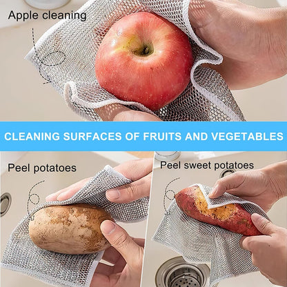 Reusable Microfiber Cleaning Cloths, 20 Pack