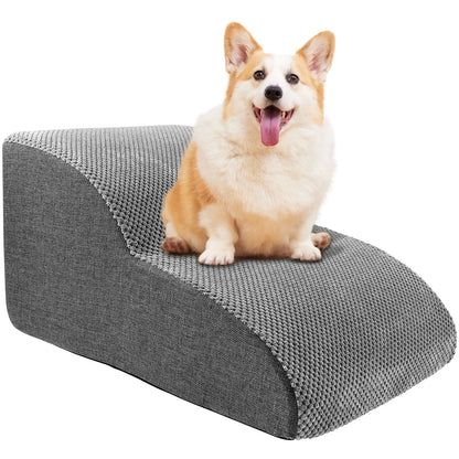Sturdy Dog Stairs for Easy Bed Access