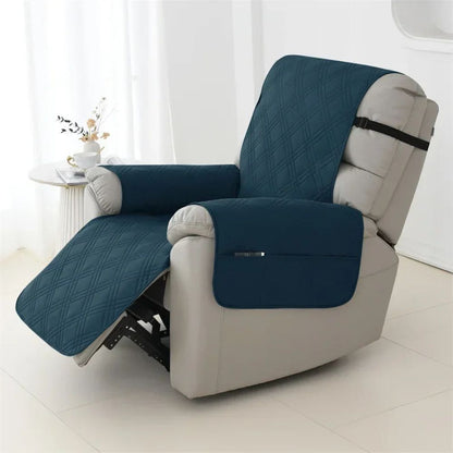 Quilted Waterproof Recliner Chair Cover