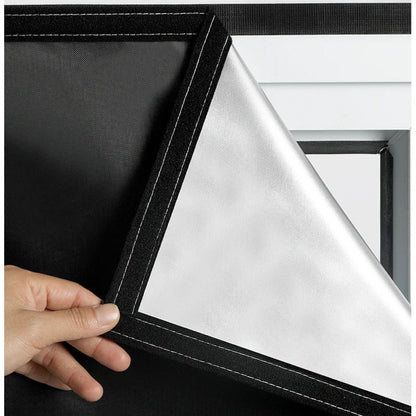 Adhesive Blackout Sun-Blocking Window Shade