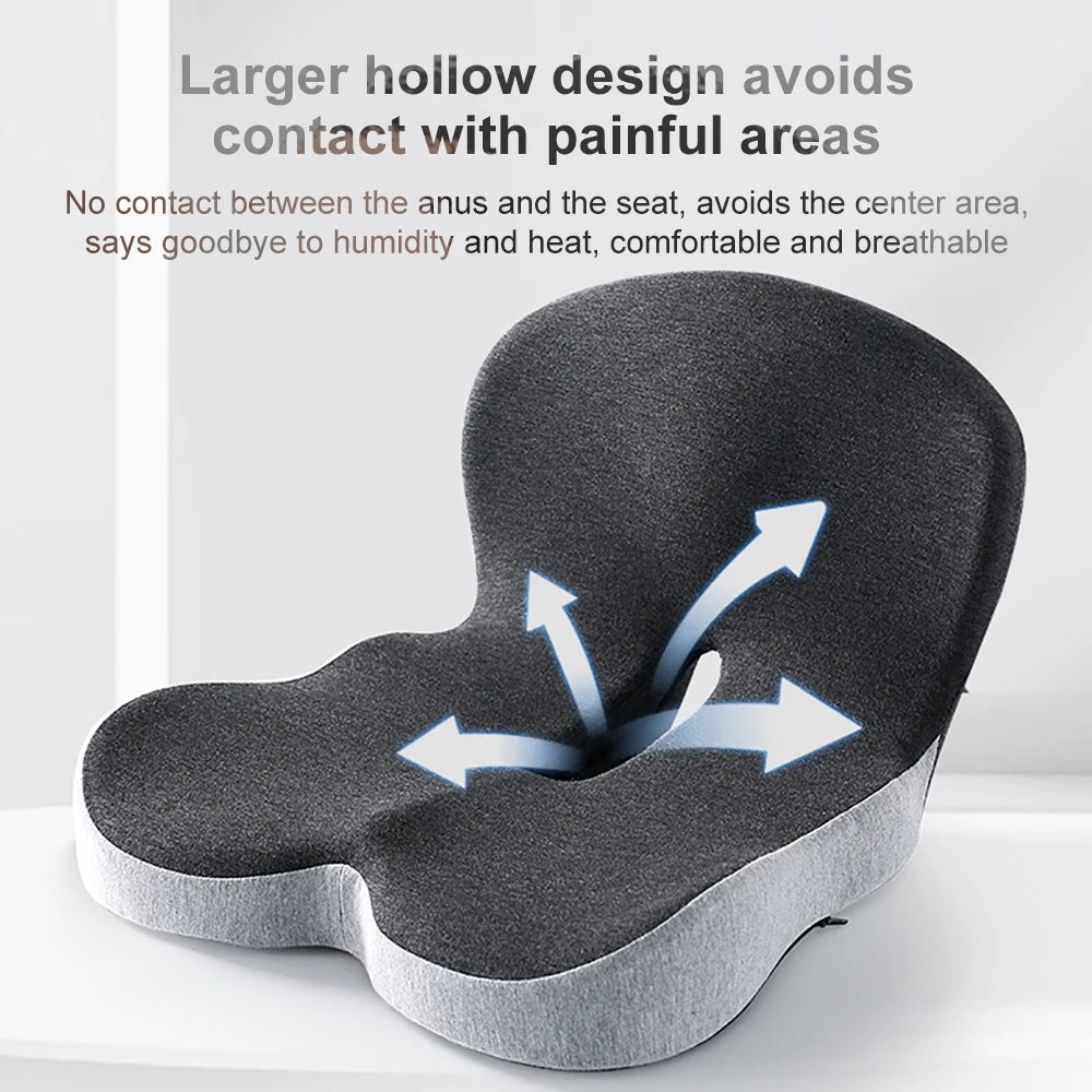 Memory Foam Lumbar Support Cushion