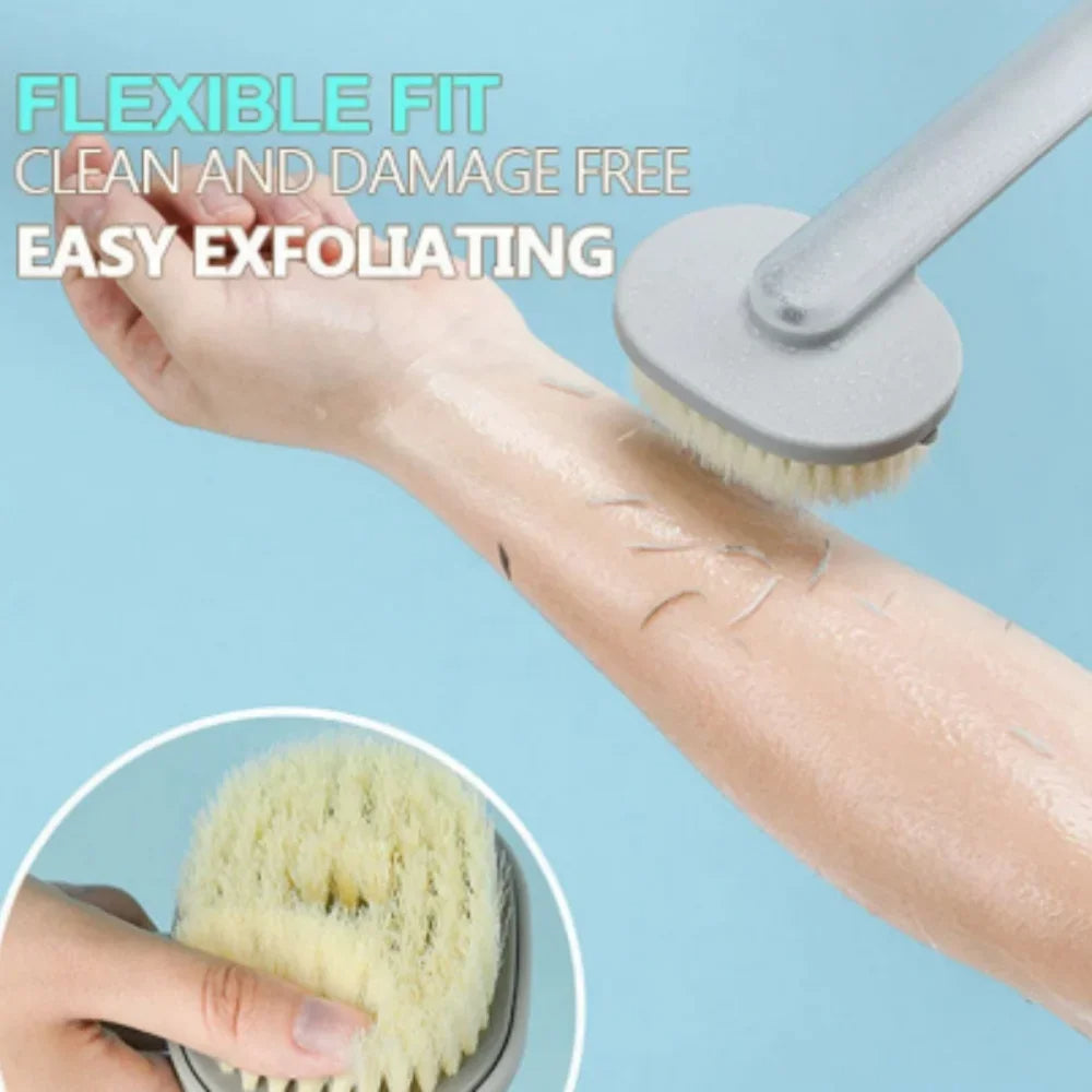 Long-Reach Back Scrubber for Easy Showers