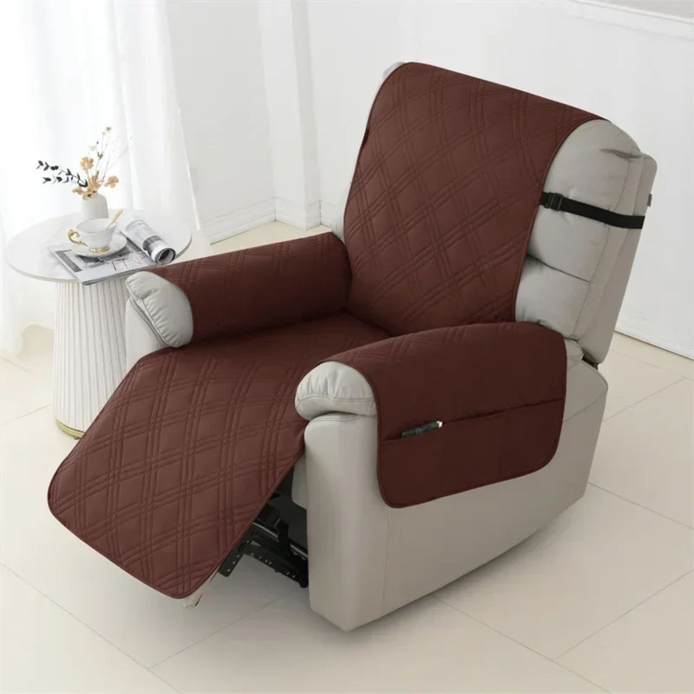 Quilted Waterproof Recliner Chair Cover