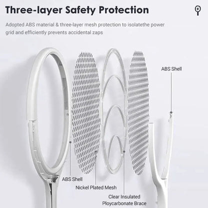 5-in-1 Rechargeable Bug Zapper Racket