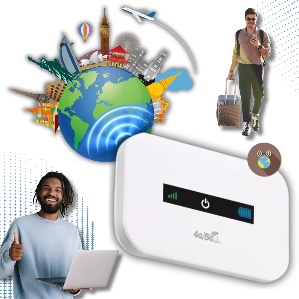 Portable Wi-Fi Hotspot for Everywhere Travel