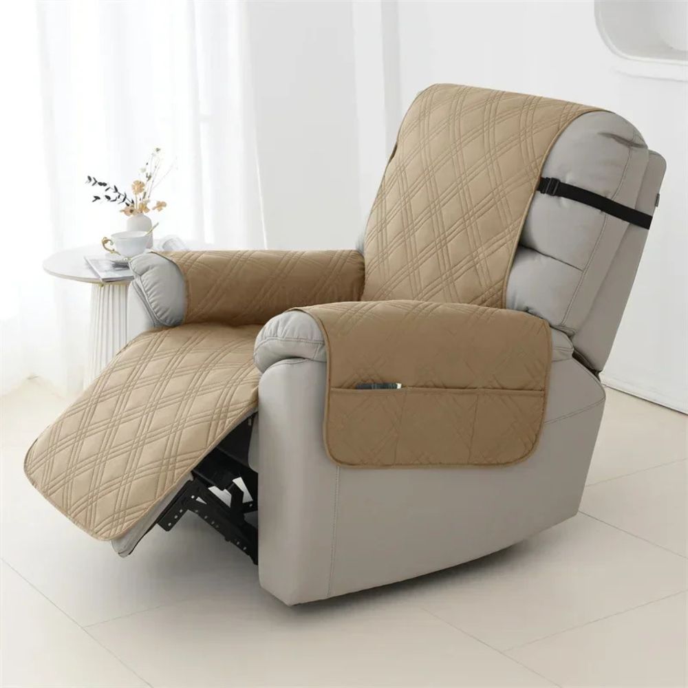 Quilted Waterproof Recliner Chair Cover