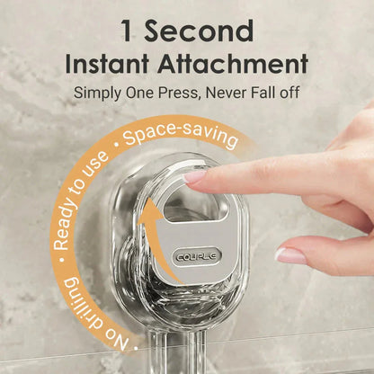 Suction Cup Bathroom Storage Rack
