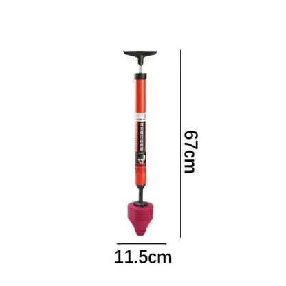 High-Pressure Toilet Plunger for Tough Clogs