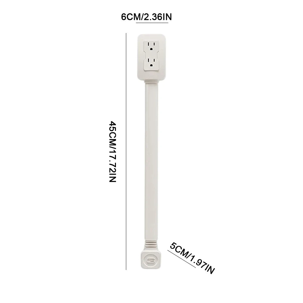 Multi-Port Outlet Extender with USB