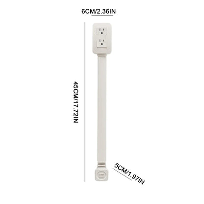 Multi-Port Outlet Extender with USB