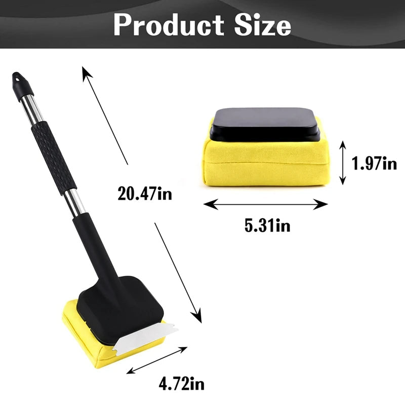Steam-Powered Grill Brush with Scraper