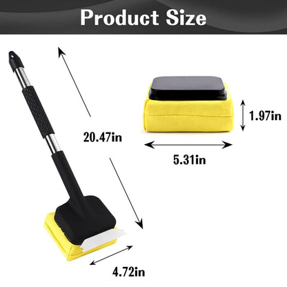 Steam-Powered Grill Brush with Scraper