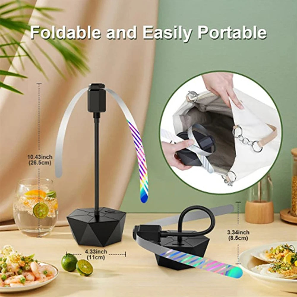 Outdoor Fly Repellent Fan for Picnic Tables