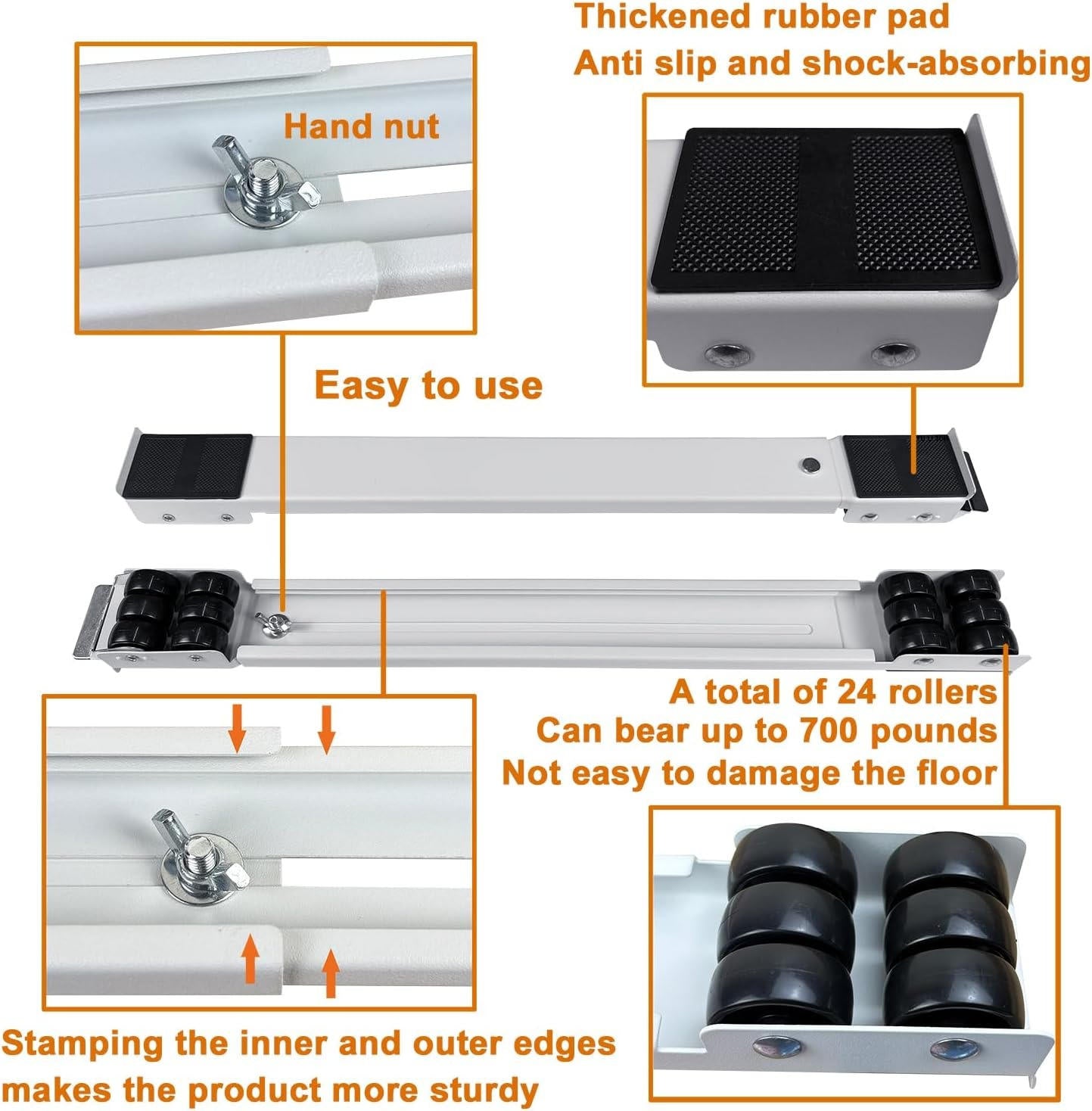 Heavy-Duty Rolling Appliance Base