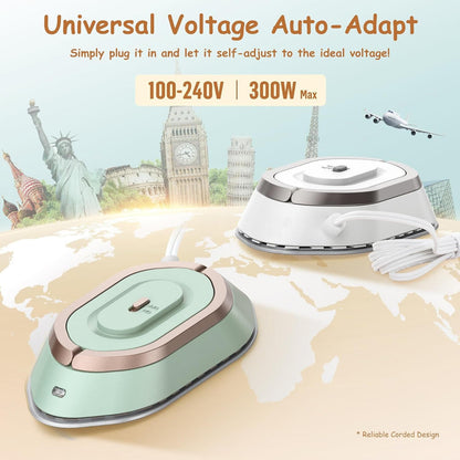 Compact Portable Travel Steam Iron