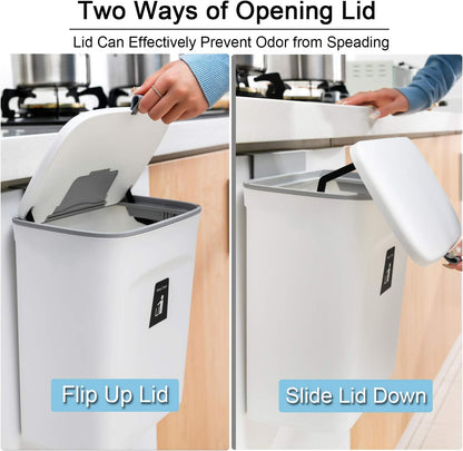 2.4-Gallon Countertop Kitchen Compost Bin