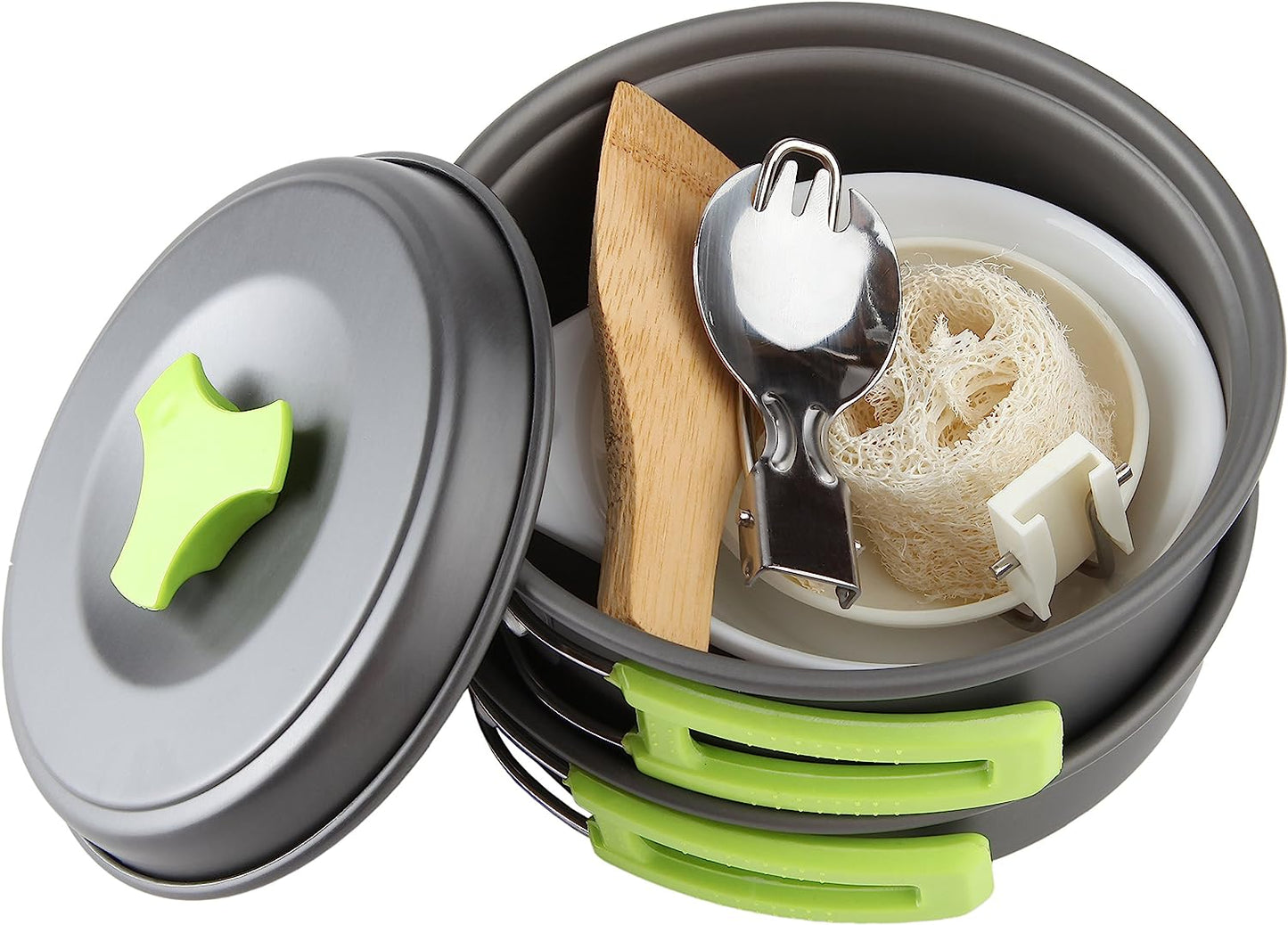 Compact Camping Cookware Backpacking Set