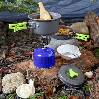 Compact Camping Cookware Backpacking Set