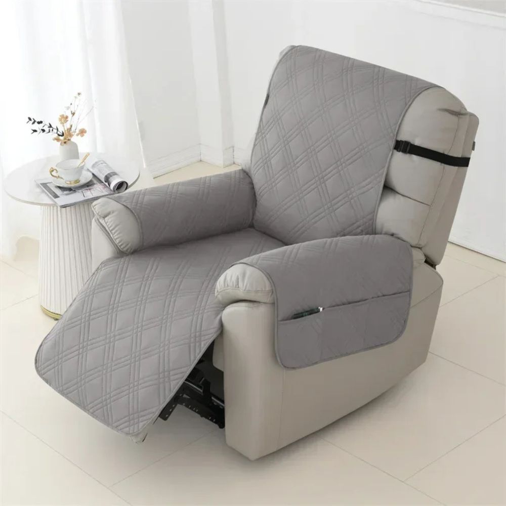 Quilted Waterproof Recliner Chair Cover