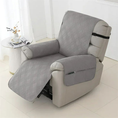 Quilted Waterproof Recliner Chair Cover