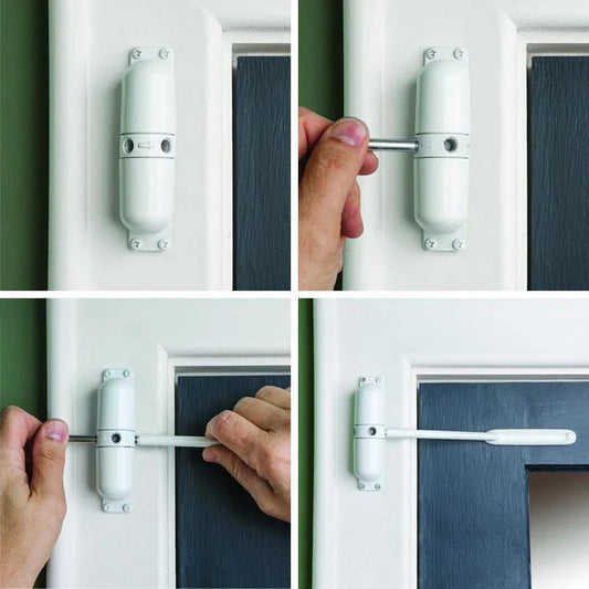 Automatic Door Closer Mechanism