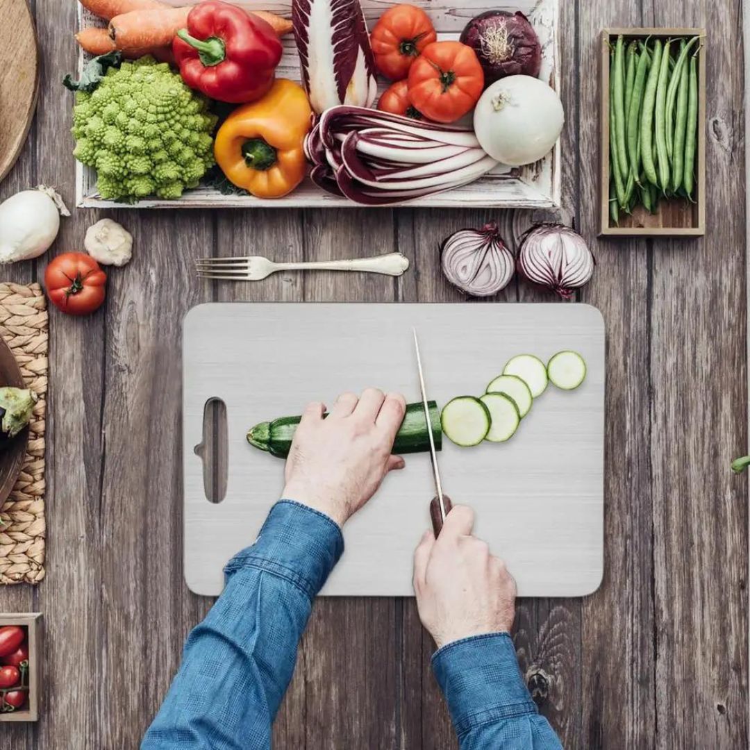 Titanium Cutting Board for Durable Kitchen Prep