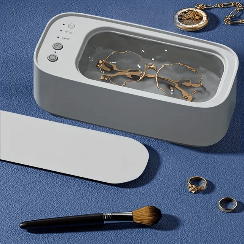 Compact Ultrasonic Jewelry Cleaner