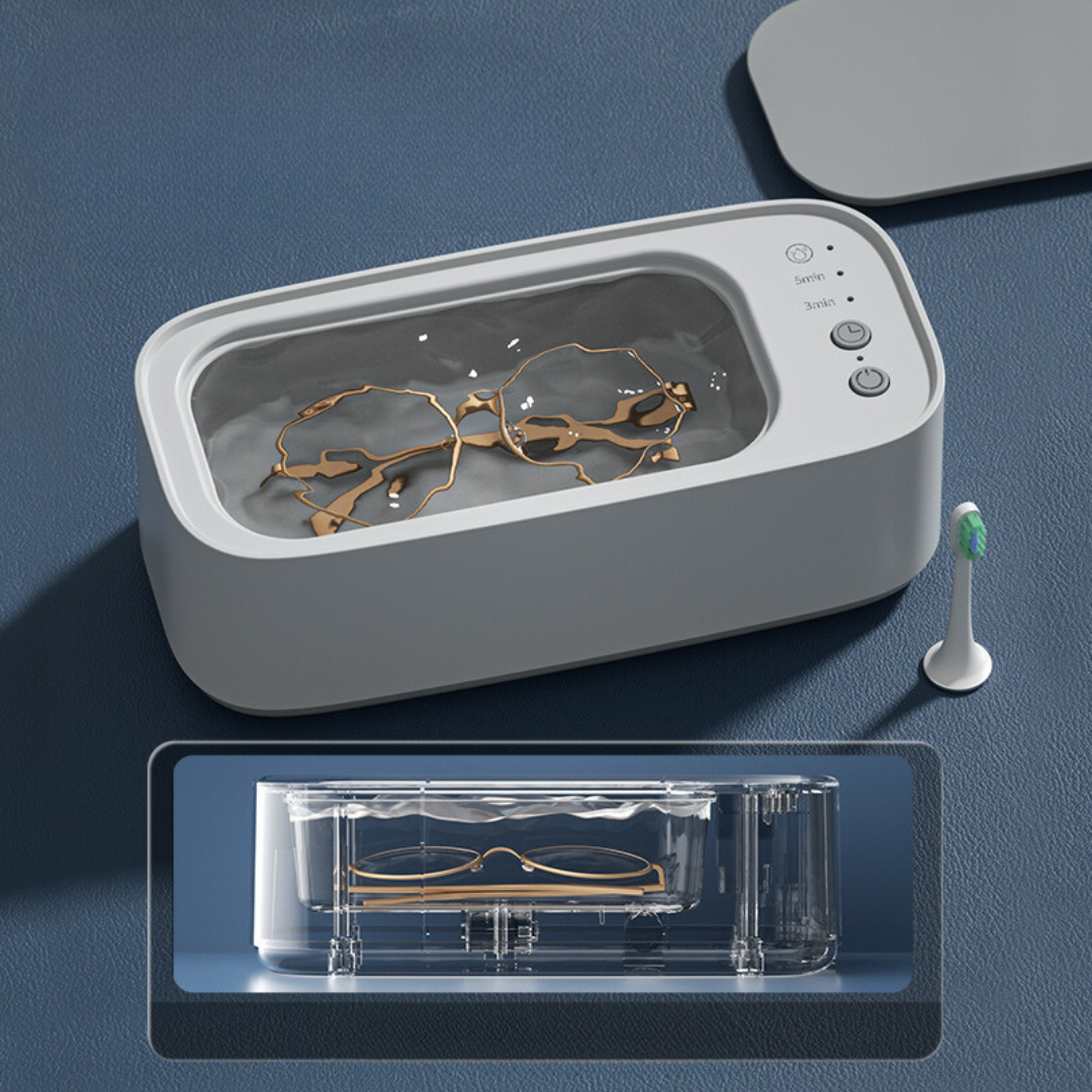 Compact Ultrasonic Jewelry Cleaner