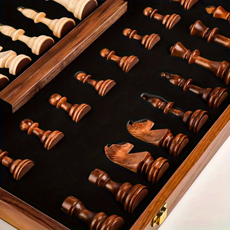 Handcrafted Wooden Chess Set