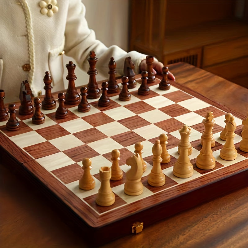 Handcrafted Wooden Chess Set