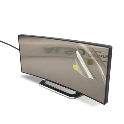 Curved LED Mirror Alarm Clock