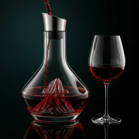 Crystal Wine Decanter Aerator Carafe