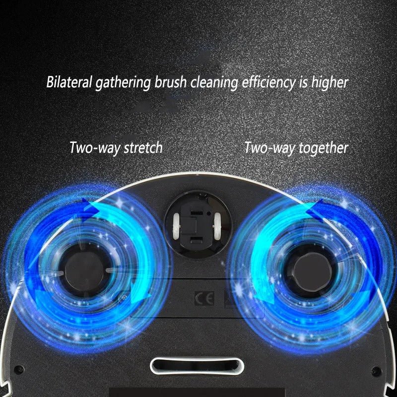 Smart Robot Vacuum With HEPA Filtration