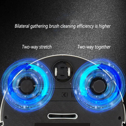 Smart Robot Vacuum With HEPA Filtration