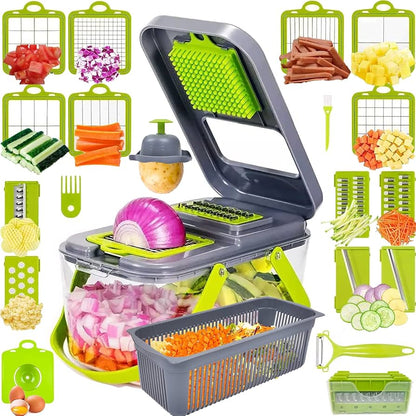 18-in-1 Multi-Function Vegetable Slicer